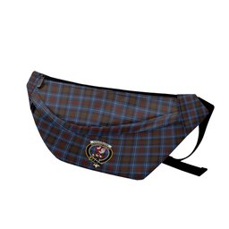 ScotsTee Shop Scottish Cockburn Brown Modern Clan Crest Tartan Fanny Pack Plaid Waist Bag
