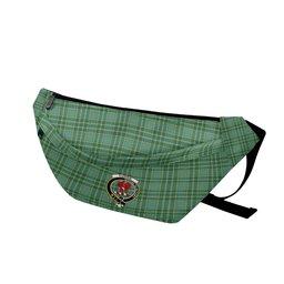 ScotsTee Shop Scottish Currie Modern Clan Crest Tartan Fanny Pack Plaid Waist Bag