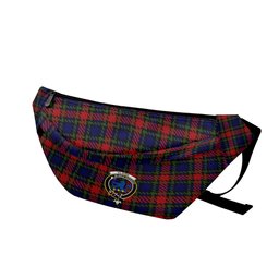 ScotsTee Shop Scottish Clark (Lion) Red Clan Crest Tartan Fanny Pack Plaid Waist Bag