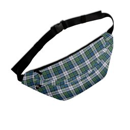 ScotsTee Shop Scottish Colquhoun Dress Ancient Clan Crest Tartan Fanny Pack Plaid Waist Bag