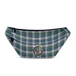 ScotsTee Shop Scottish Colquhoun Dress Ancient Clan Crest Tartan Fanny Pack Plaid Waist Bag