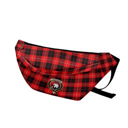 ScotsTee Shop Scottish Cunningham Modern Clan Crest Tartan Fanny Pack Plaid Waist Bag