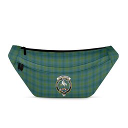 ScotsTee Shop Scottish Cranstoun Modern Clan Crest Tartan Fanny Pack Plaid Waist Bag