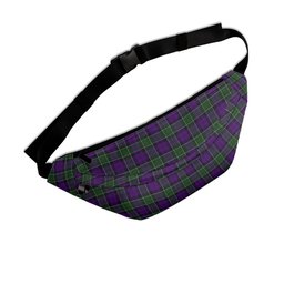 ScotsTee Shop Scottish Colquhoun 3 Clan Crest Tartan Fanny Pack Plaid Waist Bag