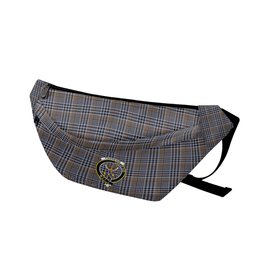 ScotsTee Shop Scottish Carnegie Check Ancient Clan Crest Tartan Fanny Pack Plaid Waist Bag