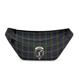 ScotsTee Shop Scottish Clark of Ulva Clan Crest Tartan Fanny Pack Plaid Waist Bag