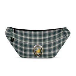 ScotsTee Shop Scottish Campbell Dress Modern Clan Crest Tartan Fanny Pack Plaid Waist Bag