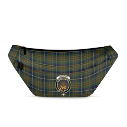 ScotsTee Shop Scottish Cameron of Lochiel Hunting Modern Clan Crest Tartan Fanny Pack Plaid Waist Bag
