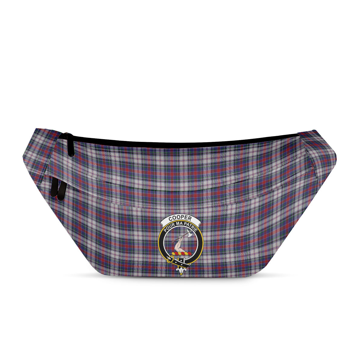 ScotsTee Shop Scottish Cooper Dress Dalgliesh 1 Clan Crest Tartan Fanny Pack Plaid Waist Bag