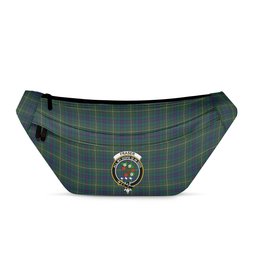 ScotsTee Shop Scottish Fraser Gathering Hunting Modern Clan Crest Tartan Fanny Pack Plaid Waist Bag