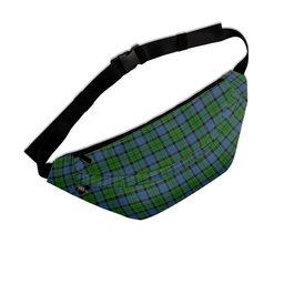 ScotsTee Shop Scottish Forsyth 1795 Clan Crest Tartan Fanny Pack Plaid Waist Bag