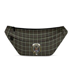 ScotsTee Shop Scottish Forbes of Druminnor Clan Crest Tartan Fanny Pack Plaid Waist Bag