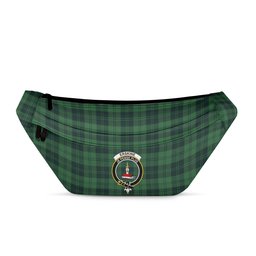 ScotsTee Shop Scottish Erskine Hunting Modern Clan Crest Tartan Fanny Pack Plaid Waist Bag