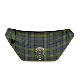 ScotsTee Shop Scottish Fergusson Modern Clan Crest Tartan Fanny Pack Plaid Waist Bag