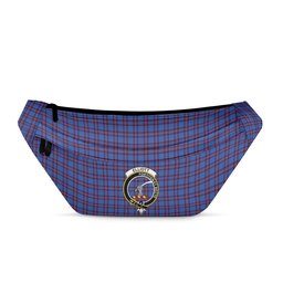 ScotsTee Shop Scottish Elliot Modern Clan Crest Tartan Fanny Pack Plaid Waist Bag