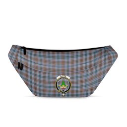 ScotsTee Shop Scottish Gayre Hunting Ancient Clan Crest Tartan Fanny Pack Plaid Waist Bag