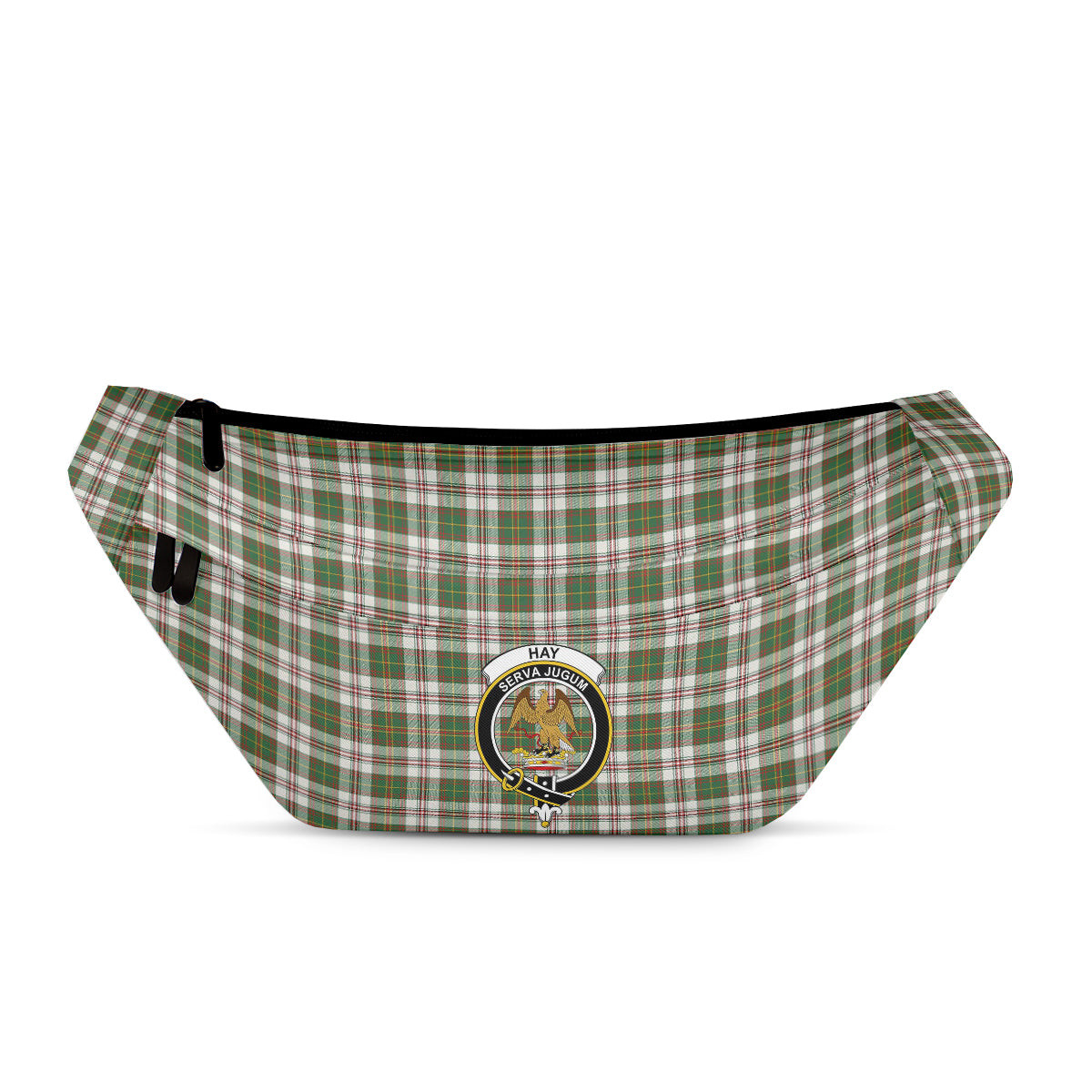 ScotsTee Shop Scottish Hay Dress Modern Clan Crest Tartan Fanny Pack Plaid Waist Bag