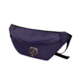 ScotsTee Shop Scottish Elliot Clan Crest Tartan Fanny Pack Plaid Waist Bag