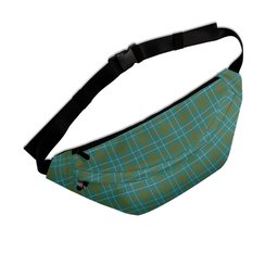 ScotsTee Shop Scottish Edmonstone Ancient Clan Crest Tartan Fanny Pack Plaid Waist Bag