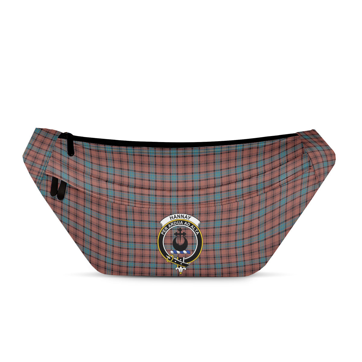 ScotsTee Shop Scottish Hannay Dress Clan Crest Tartan Fanny Pack Plaid Waist Bag