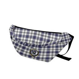 ScotsTee Shop Scottish Hannay SC Clan Crest Tartan Fanny Pack Plaid Waist Bag