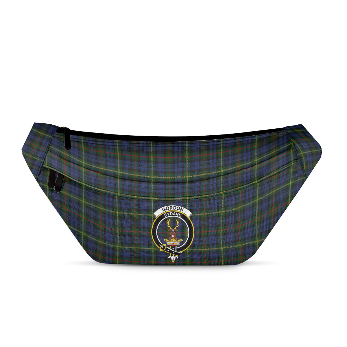 ScotsTee Shop Scottish Gordon 4 Clan Crest Tartan Fanny Pack Plaid Waist Bag
