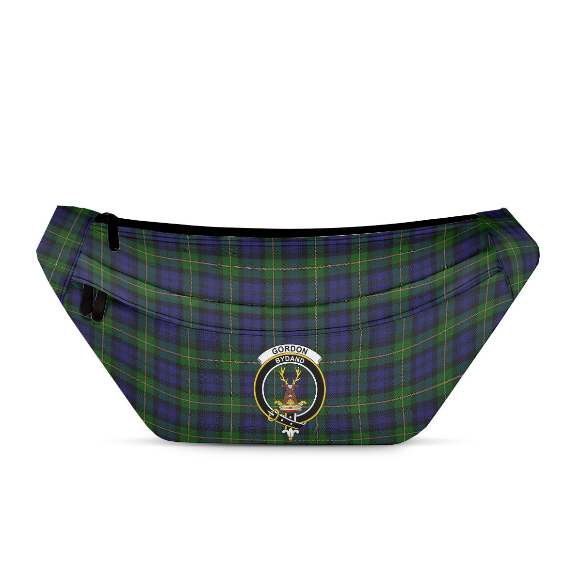 ScotsTee Shop Scottish Gordon Clan Crest Tartan Fanny Pack Plaid Waist Bag