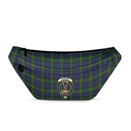 ScotsTee Shop Scottish Gordon Clan Crest Tartan Fanny Pack Plaid Waist Bag