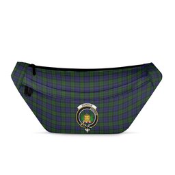 ScotsTee Shop Scottish Dundas Clan Crest Tartan Fanny Pack Plaid Waist Bag