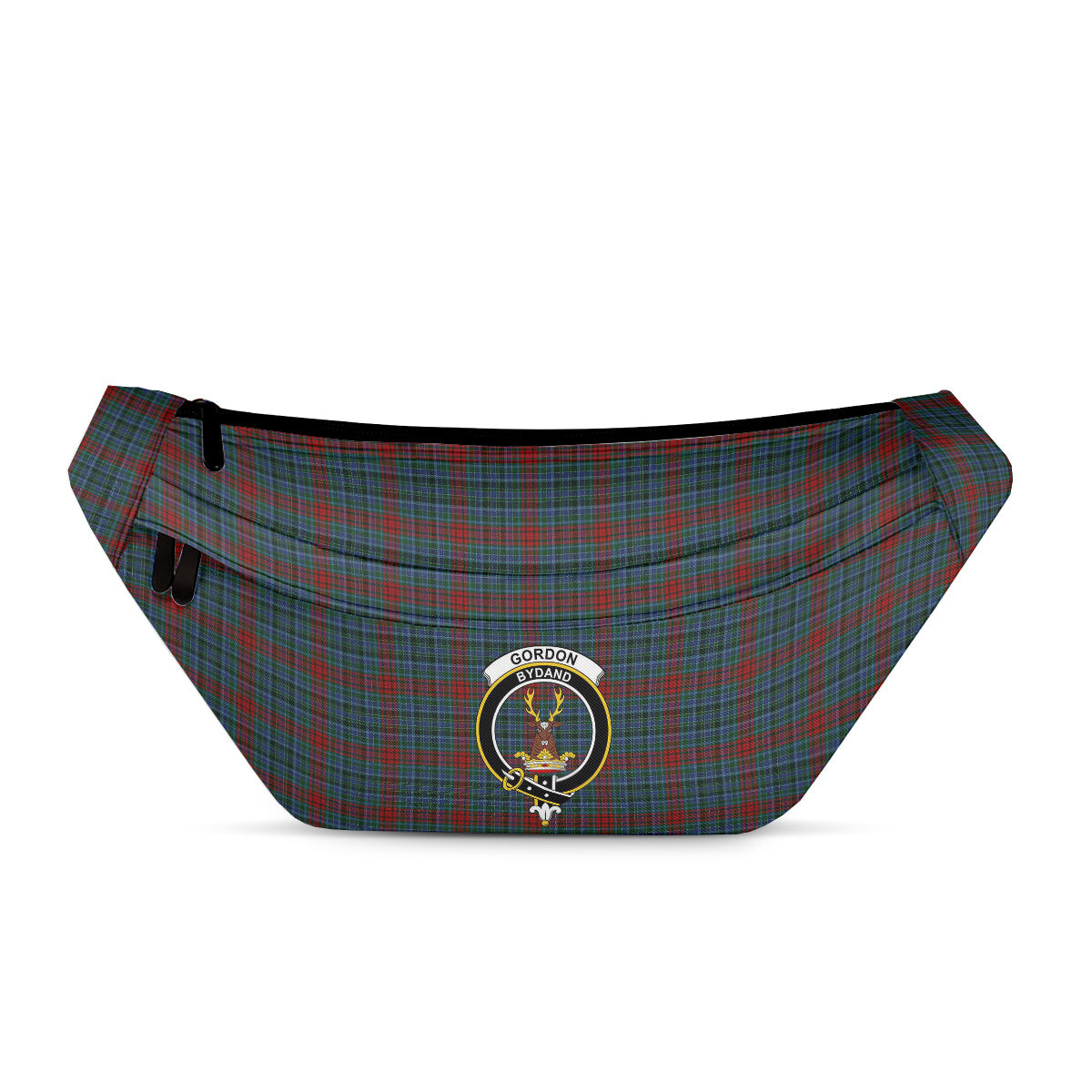 ScotsTee Shop Scottish Gordon 3 Clan Crest Tartan Fanny Pack Plaid Waist Bag