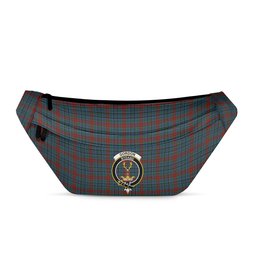 ScotsTee Shop Scottish Gordon 3 Clan Crest Tartan Fanny Pack Plaid Waist Bag