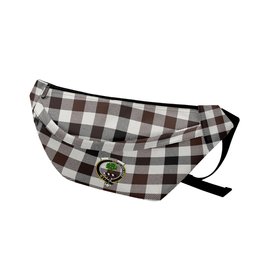 ScotsTee Shop Scottish Hogg Modern Clan Crest Tartan Fanny Pack Plaid Waist Bag