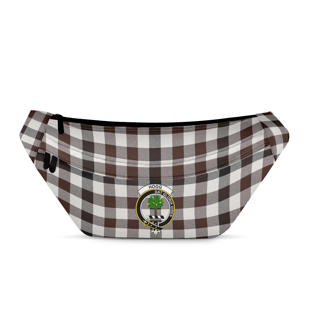 ScotsTee Shop Scottish Hogg Modern Clan Crest Tartan Fanny Pack Plaid Waist Bag