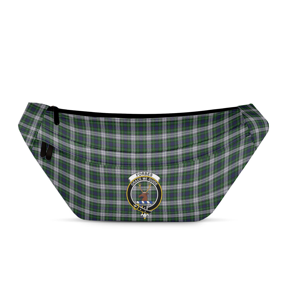 ScotsTee Shop Scottish Forbes Dress Clan Crest Tartan Fanny Pack Plaid Waist Bag