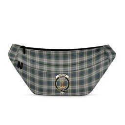ScotsTee Shop Scottish Gordon Dress 4 Clan Crest Tartan Fanny Pack Plaid Waist Bag