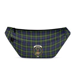 ScotsTee Shop Scottish Gordon of Esslemont Clan Crest Tartan Fanny Pack Plaid Waist Bag