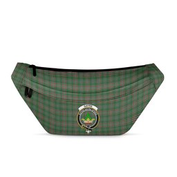 ScotsTee Shop Scottish Gayre Dress Clan Crest Tartan Fanny Pack Plaid Waist Bag