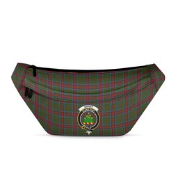 ScotsTee Shop Scottish Grant of Monymusk Clan Crest Tartan Fanny Pack Plaid Waist Bag