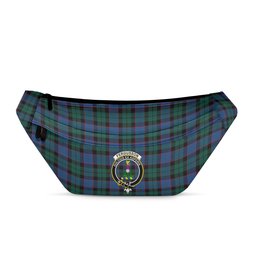 ScotsTee Shop Scottish Fergusson of Balquhidder Modern Clan Crest Tartan Fanny Pack Plaid Waist Bag