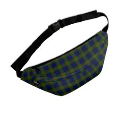 ScotsTee Shop Scottish Dundas Modern 02 Clan Crest Tartan Fanny Pack Plaid Waist Bag