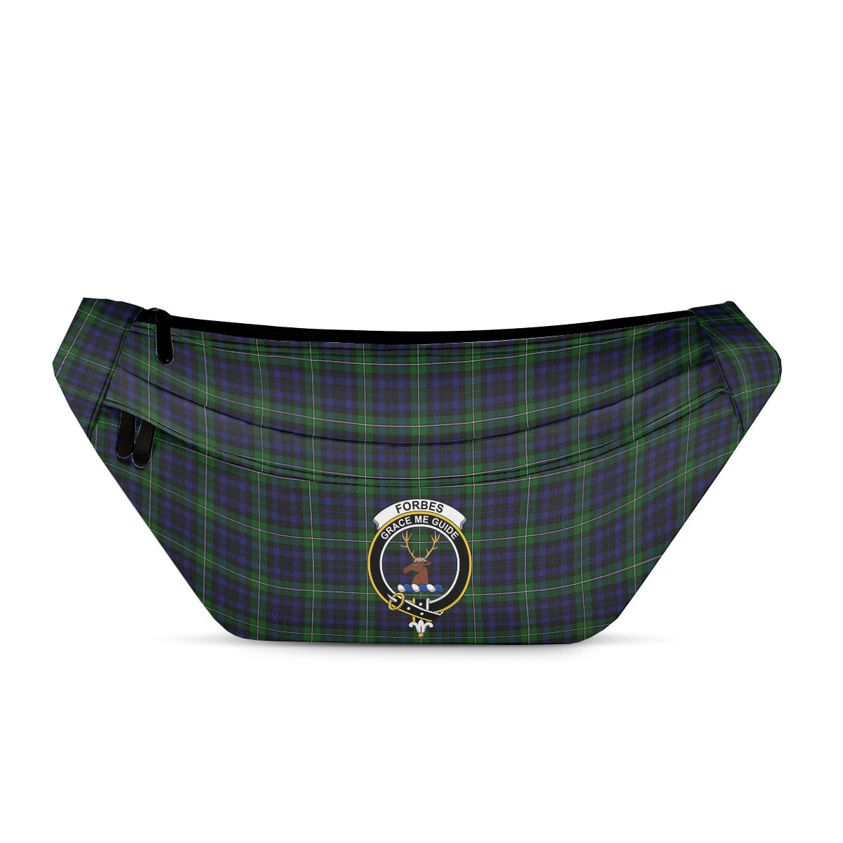 ScotsTee Shop Scottish Forbes Ancient 2 Clan Crest Tartan Fanny Pack Plaid Waist Bag