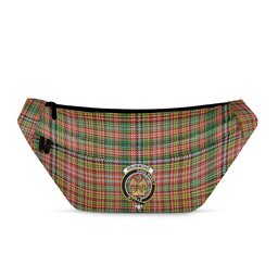 ScotsTee Shop Scottish Drummond of Strathallan Ancient Clan Crest Tartan Fanny Pack Plaid Waist Bag