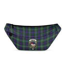 ScotsTee Shop Scottish Donald of the Isles Hunting Modern Clan Crest Tartan Fanny Pack Plaid Waist Bag