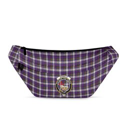 ScotsTee Shop Scottish Donald Dress Modern Clan Crest Tartan Fanny Pack Plaid Waist Bag