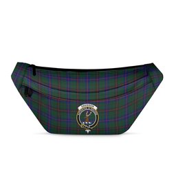 ScotsTee Shop Scottish Davidson Modern Clan Crest Tartan Fanny Pack Plaid Waist Bag