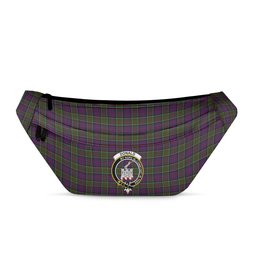 ScotsTee Shop Scottish Donald of Clan Ranald Modern Clan Crest Tartan Fanny Pack Plaid Waist Bag
