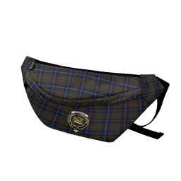 ScotsTee Shop Scottish Douglas Brown Clan Crest Tartan Fanny Pack Plaid Waist Bag