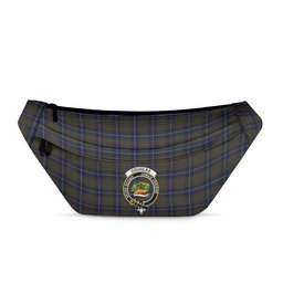 ScotsTee Shop Scottish Douglas Brown Clan Crest Tartan Fanny Pack Plaid Waist Bag