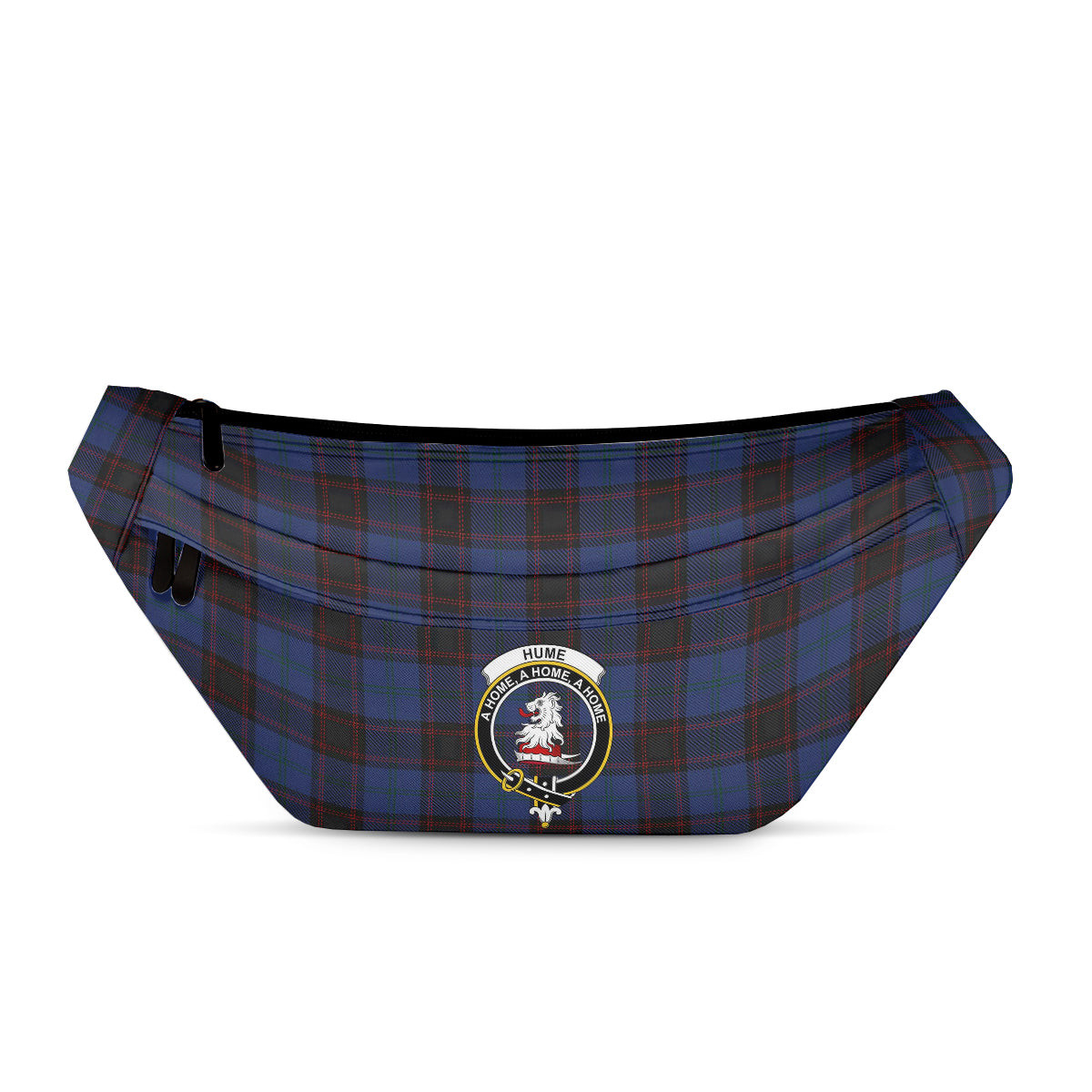 ScotsTee Shop Scottish Hume Clan Crest Tartan Fanny Pack Plaid Waist Bag