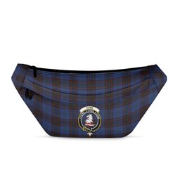 ScotsTee Shop Scottish Hume Clan Crest Tartan Fanny Pack Plaid Waist Bag